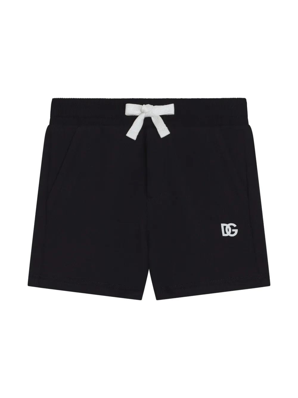 Dolce & Gabbana Kids Shorts met logoprint Blauw