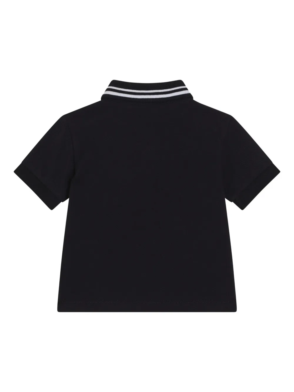 Dolce & Gabbana Kids Poloshirt met geborduurd logo - Blauw