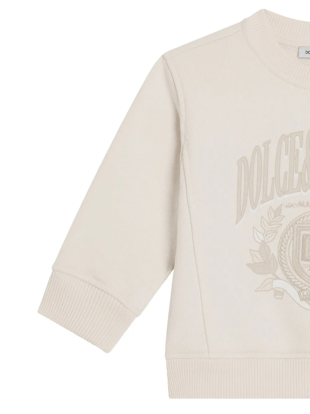 Dolce & Gabbana Kids Sweater met logoprint Beige