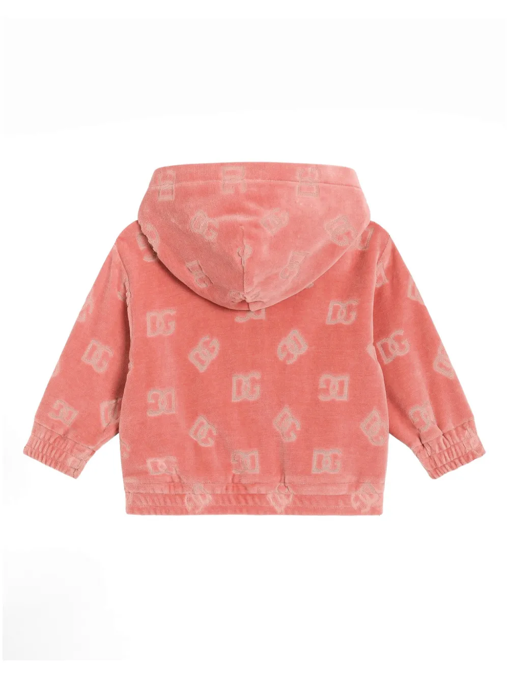 Dolce & Gabbana Kids Hoodie met logodetail Roze