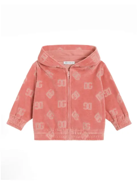 Dolce & Gabbana Kids logo-detail hoodie