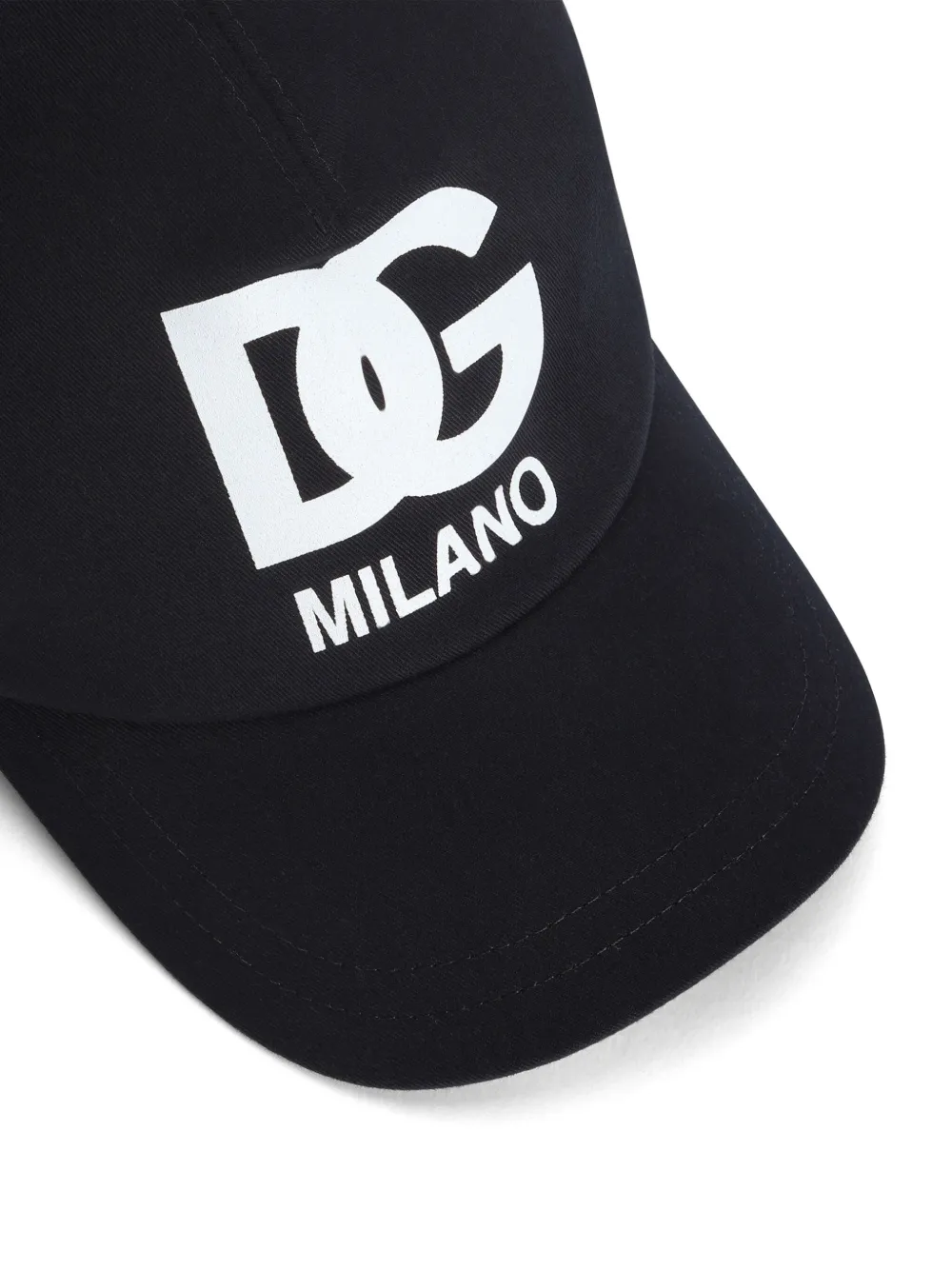 DOLCE & GABBANA LOGO-PRINT CAP