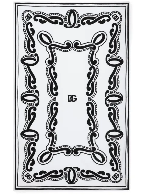 Dolce & Gabbana bandana-print beach towel