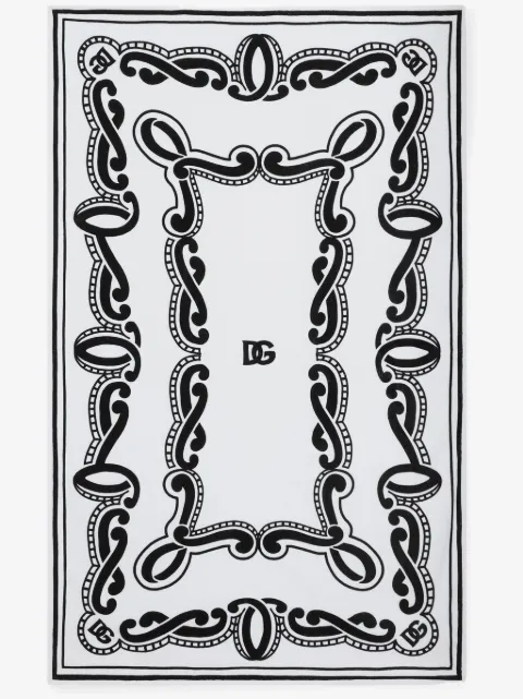 Dolce & Gabbana bandana-print beach towel