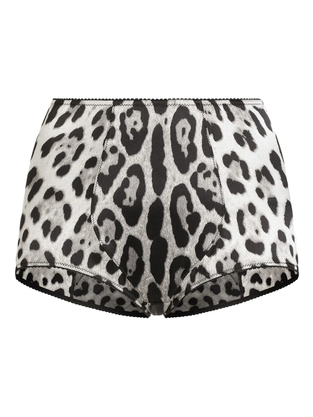 DOLCE & GABBANA LEOPARD-PRINT CULOTTE BRIEFS