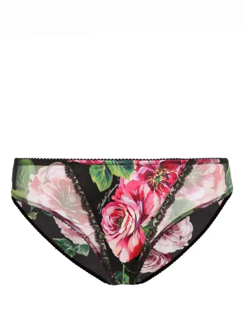 Dolce & Gabbana floral-print briefs
