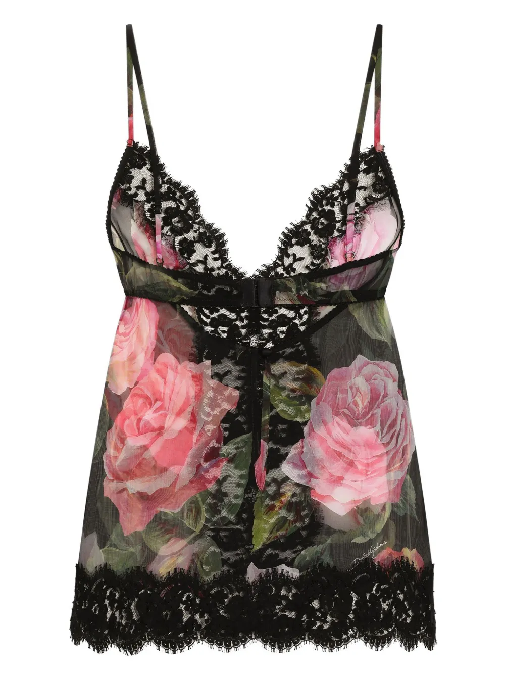 Dolce & Gabbana Pyjamajurk met bloemenprint - Roze