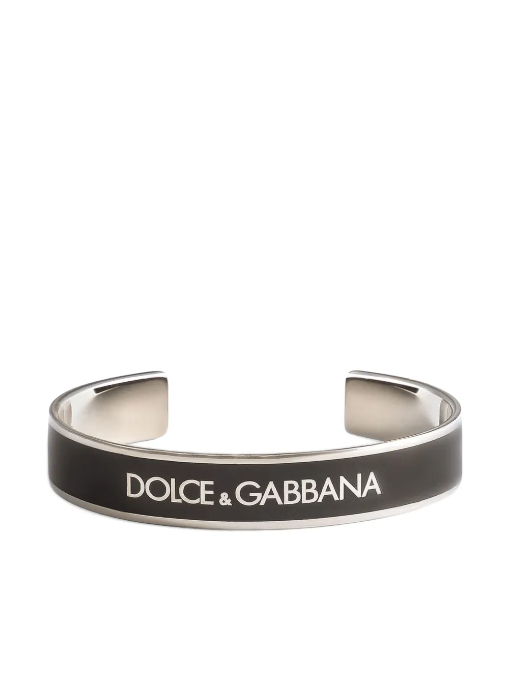 Dolce & Gabbana logo-print bracelet | Silver | Image 1