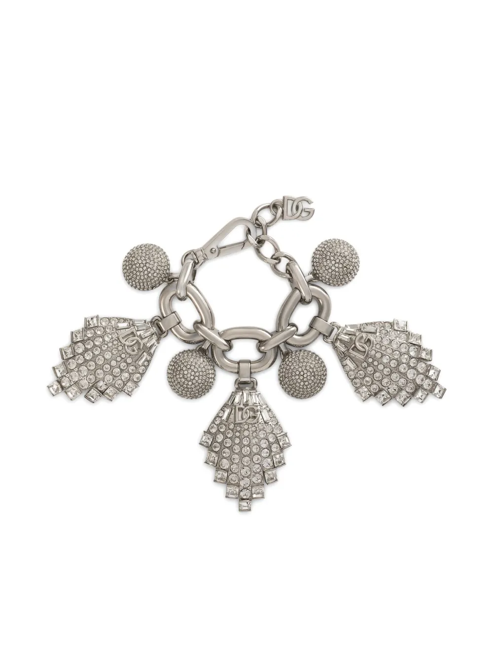 Dolce & Gabbana anillo Sequence con detalle de strass | plateado | Image 1