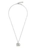 Dolce & Gabbana logo-pendant necklace - Silver