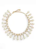Dolce & Gabbana logo-embellished pearl necklace - Gold