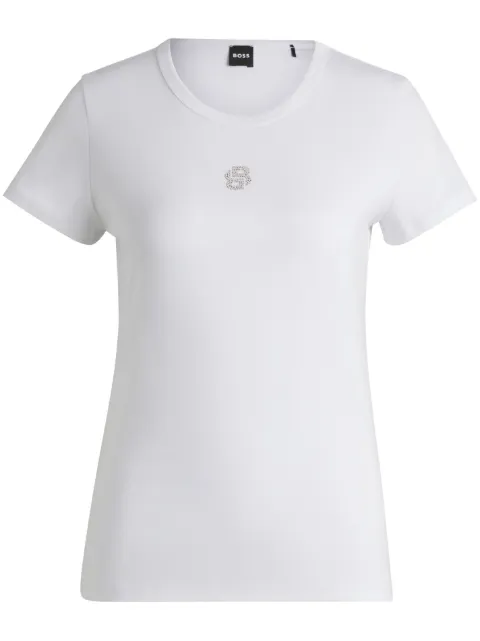 BOSS sequinned monogram t-shirt 