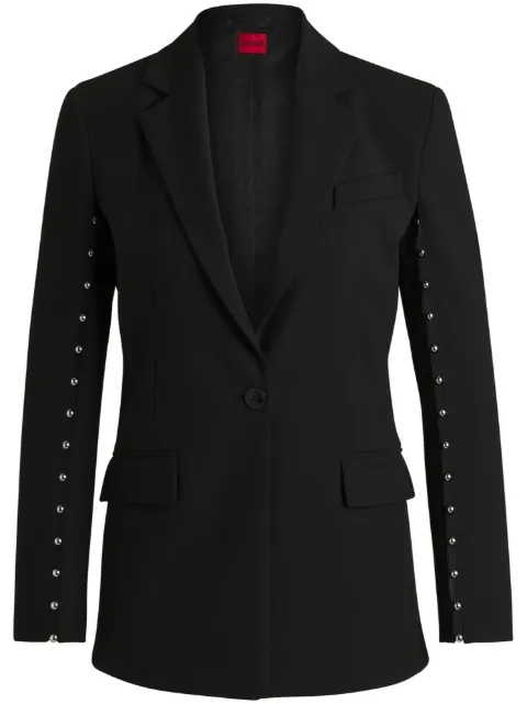 HUGO Blazer com aplicação de tachas