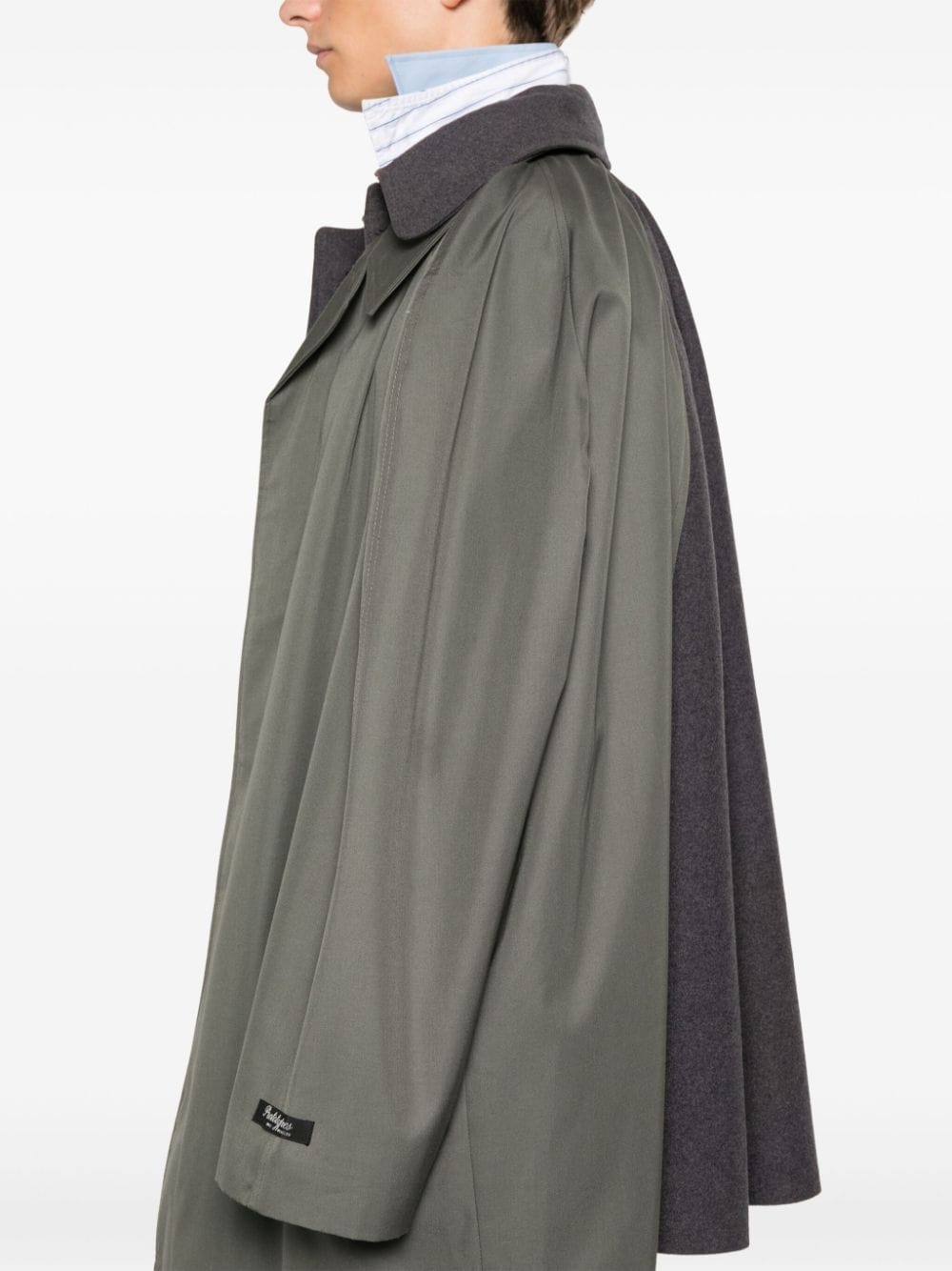 Shop Prototypes Layered Cape In Green