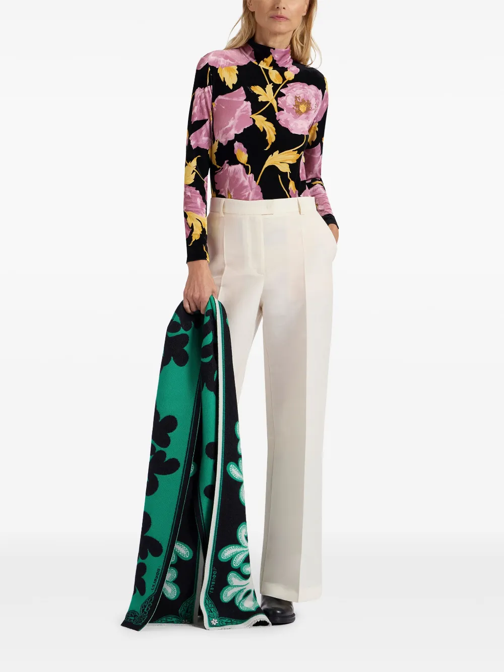 La DoubleJ floral-print top | T-Shirts & Jersey Shirts | Image 2