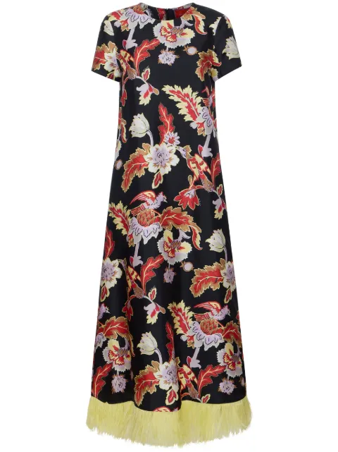 La DoubleJ vestido midi Swing