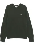Lacoste wool crew-neck sweater - Green