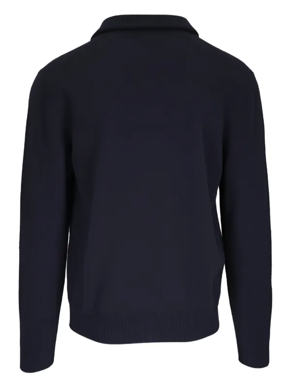 Brioni Cashmere Cardigan | Blue | FARFETCH AO