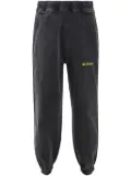 Les Benjamins faded track pants - Black