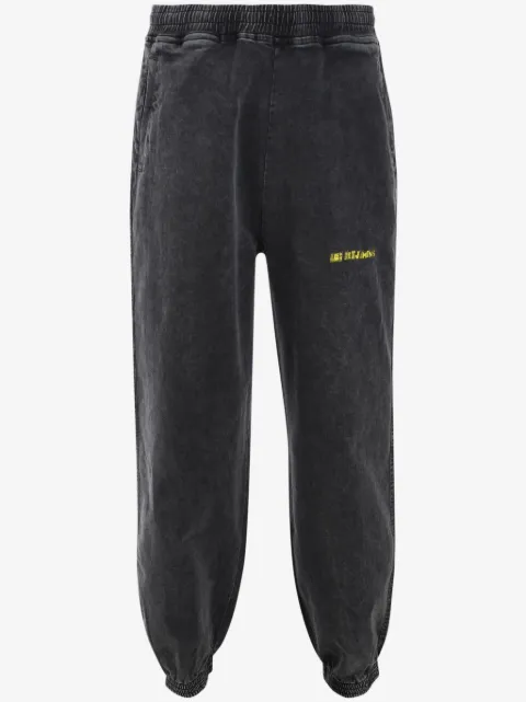 Les Benjamins faded track pants