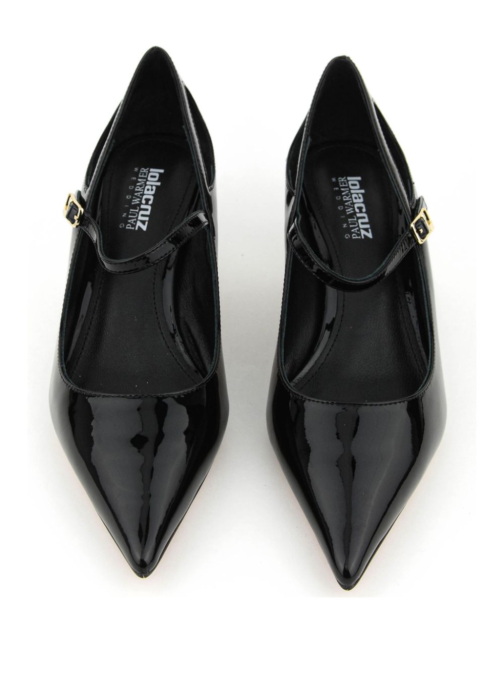 Paul Warmer x Lola Cruz Tina pumps Zwart