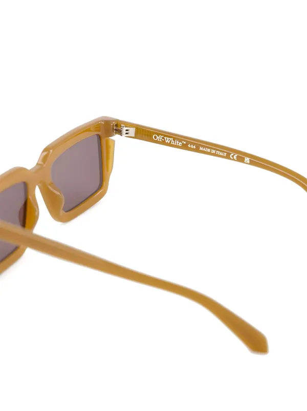 Off-White Eyewear Tucson square-frame Sunglasses | Yellow