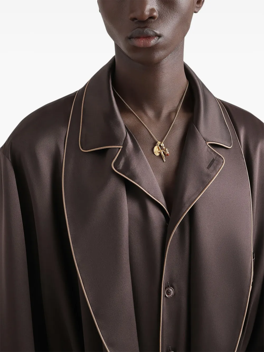 Dolce & Gabbana Vestaglia con ricamo | Image 5