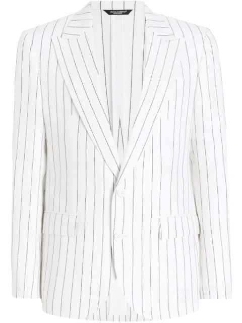 Dolce & Gabbana pinstriped blazer