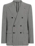 Dolce & Gabbana houndstooth-pattern blazer - Black