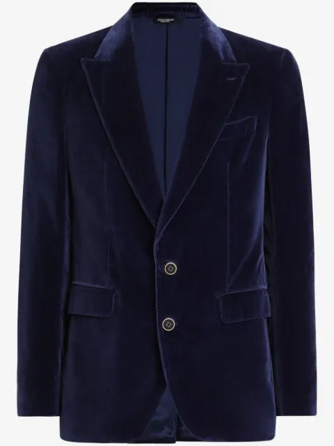 Dolce & Gabbana velvet blazer