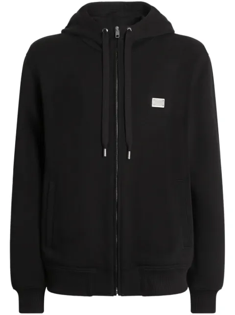 Dolce & Gabbana logo-plaque hoodie