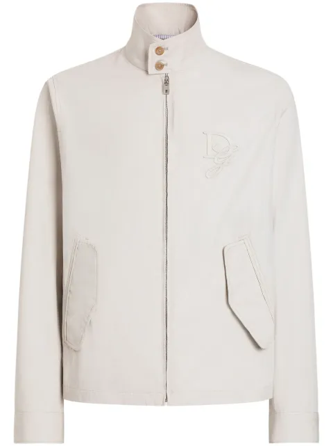 Dolce & Gabbana logo-appliqué jacket