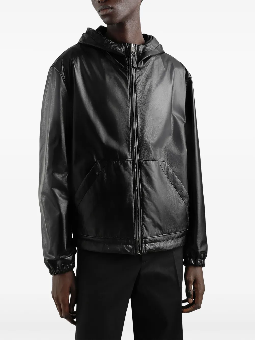 Dolce & Gabbana Bomberjack met logoplakkaat Zwart