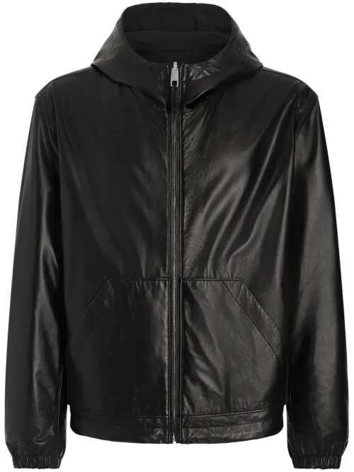 Veste bomber à plaque logo - Dolce & Gabbana - Modalova