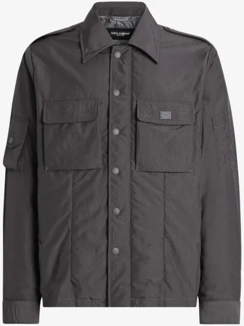 Dolce & Gabbana sobrecamisa capitonada