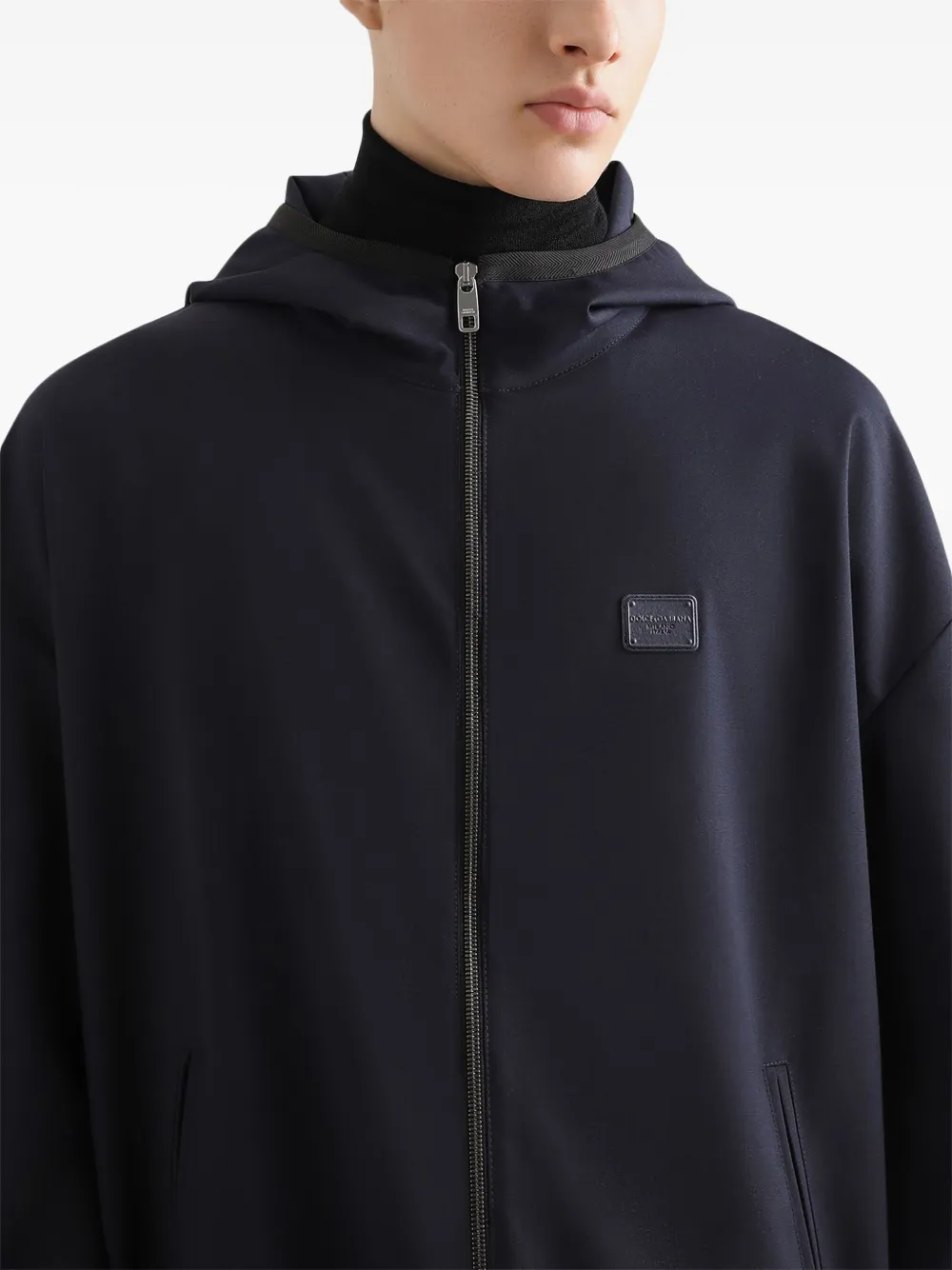 Dolce & Gabbana Jack met logoplakkaat Blauw