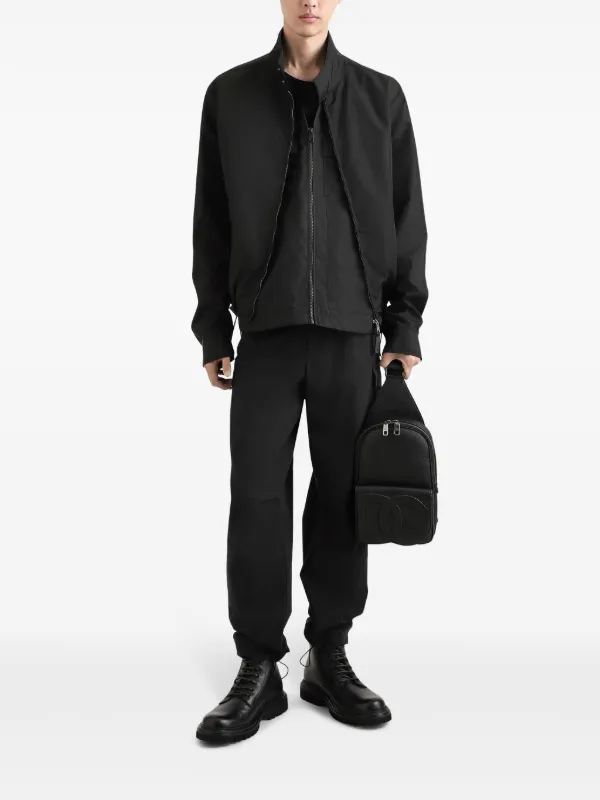 Dolce & Gabbana ベスト Dolce & Gabbana ロゴパッチ ベスト | ブラック | FARFETCH JP