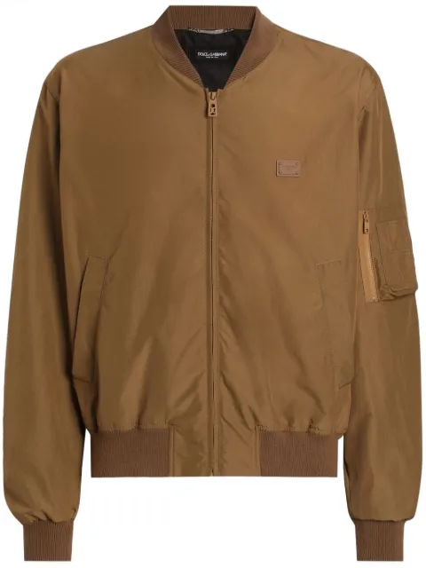 Dolce & Gabbana Jaqueta bomber com logo