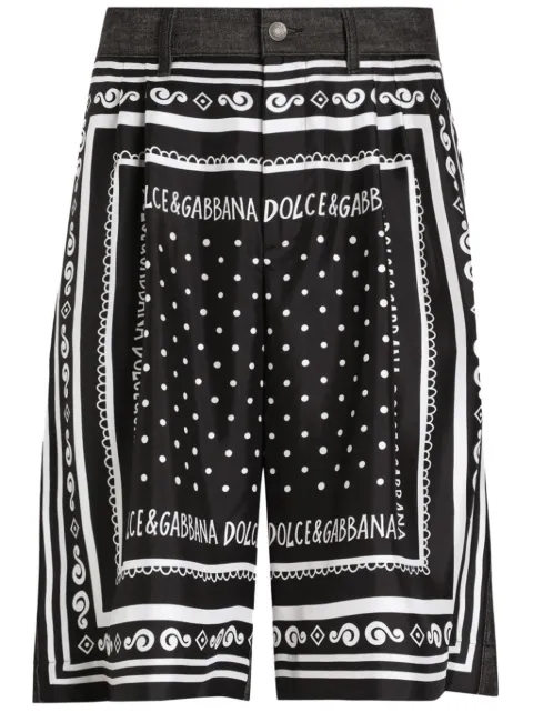 Dolce & Gabbana printed shorts