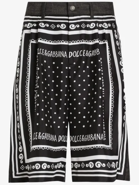 Dolce & Gabbana printed shorts