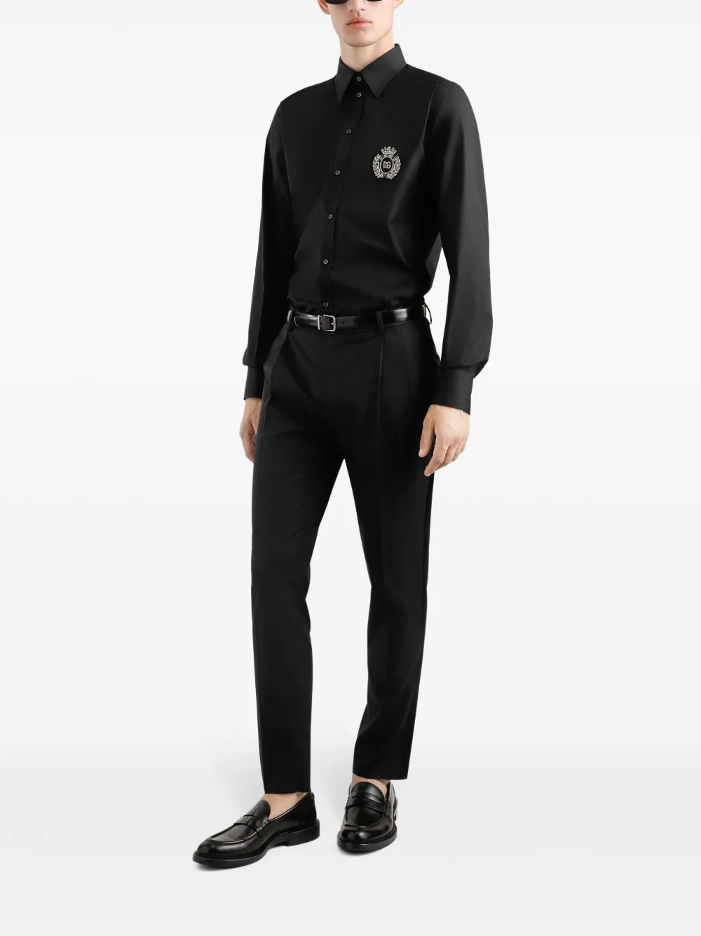 Dolce & Gabbana Calça com detalhe de pregas | Calça de alfaiataria | Image 2
