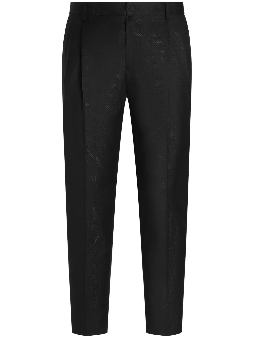 Dolce & Gabbana Calça com detalhe de pregas | Preto | Image 1