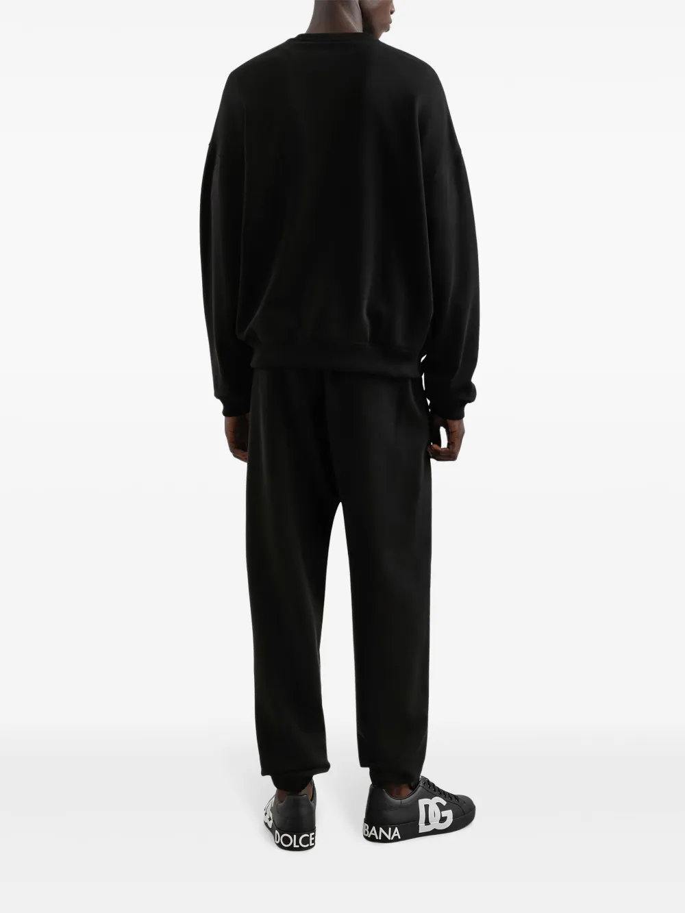Dolce & Gabbana Trainingsbroek met trekkoord Zwart