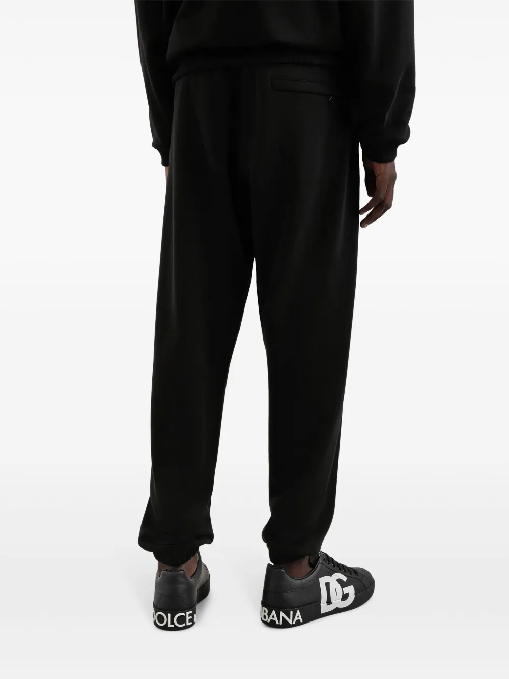 Dolce & Gabbana Trainingsbroek met trekkoord Zwart