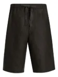 Dolce & Gabbana slub-textured shorts - Black