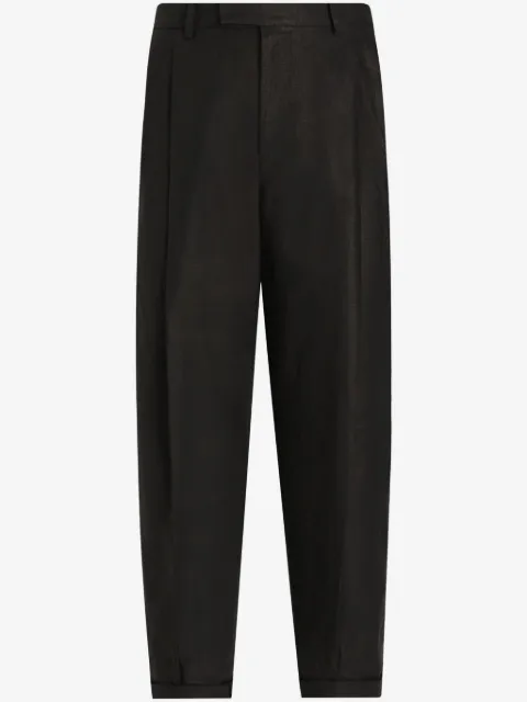 Dolce & Gabbana folded-edge trousers