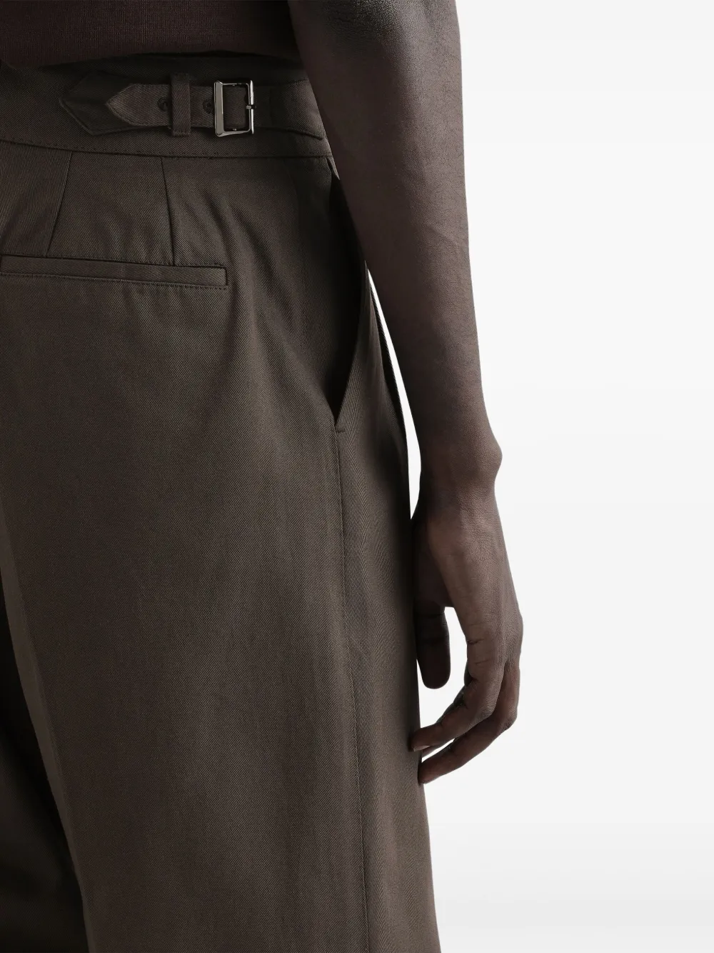 Dolce & Gabbana Broek met toelopende pijpen Bruin