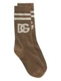 Dolce & Gabbana stretch-cotton socks - Brown