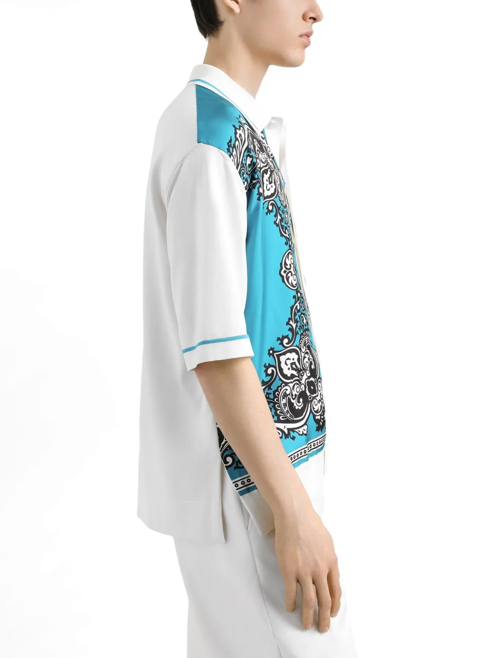 Dolce & Gabbana Overhemd met bandanaprint Blauw