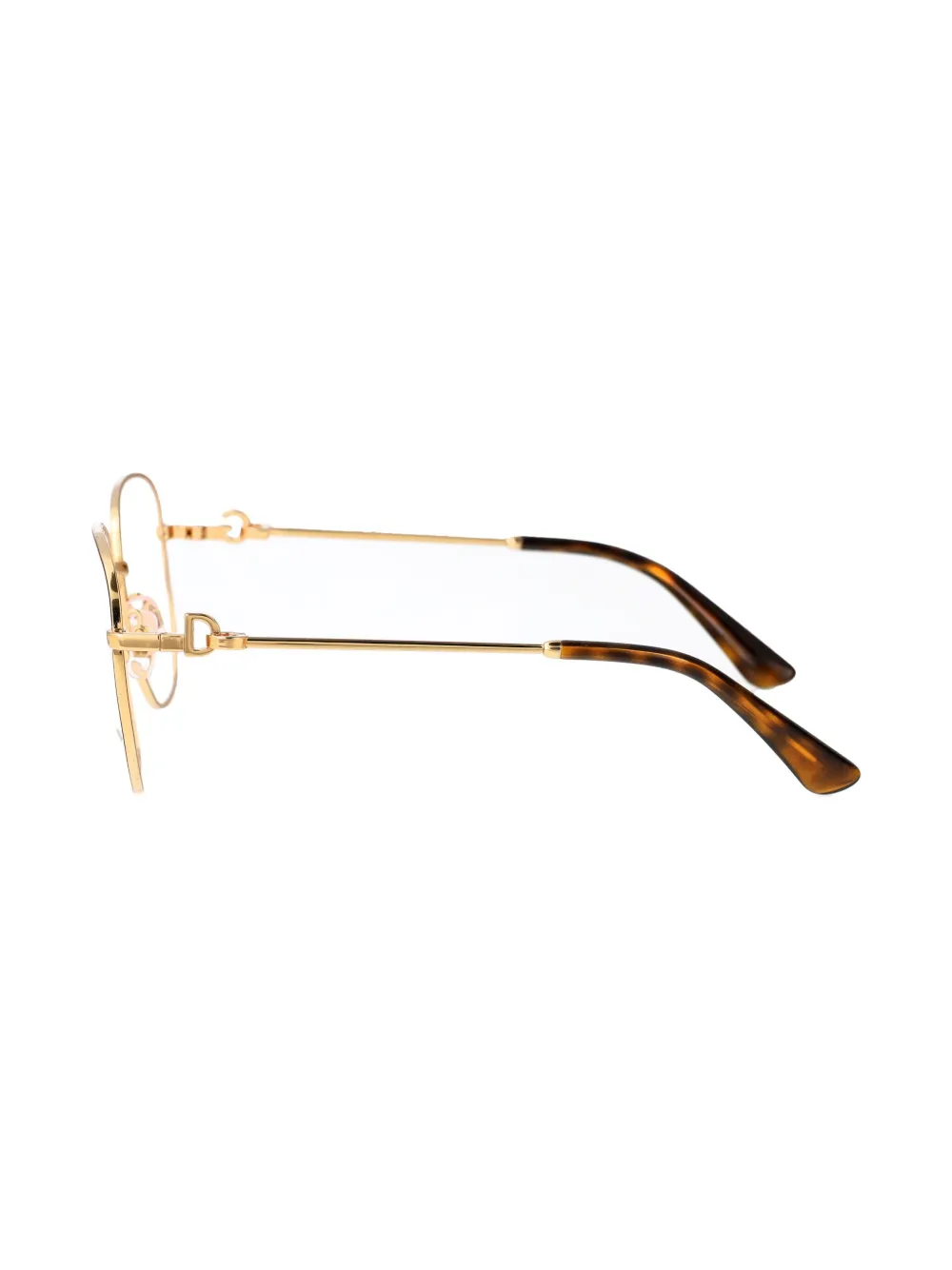 Dolce & Gabbana Round Frame Plain Mirror In Gold